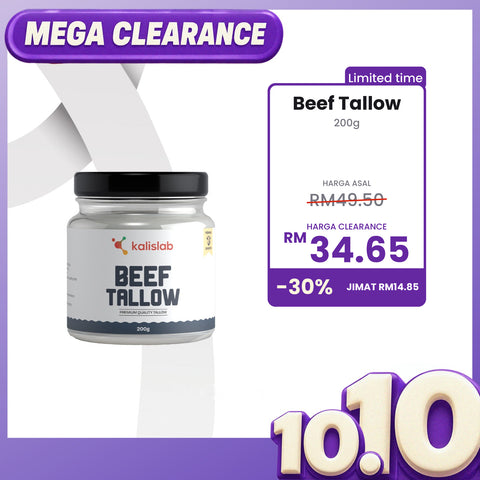Kalislab Beef Tallow (200g)