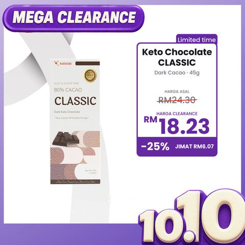 Kalislab Classic - Dark Cacao Keto Chocolate