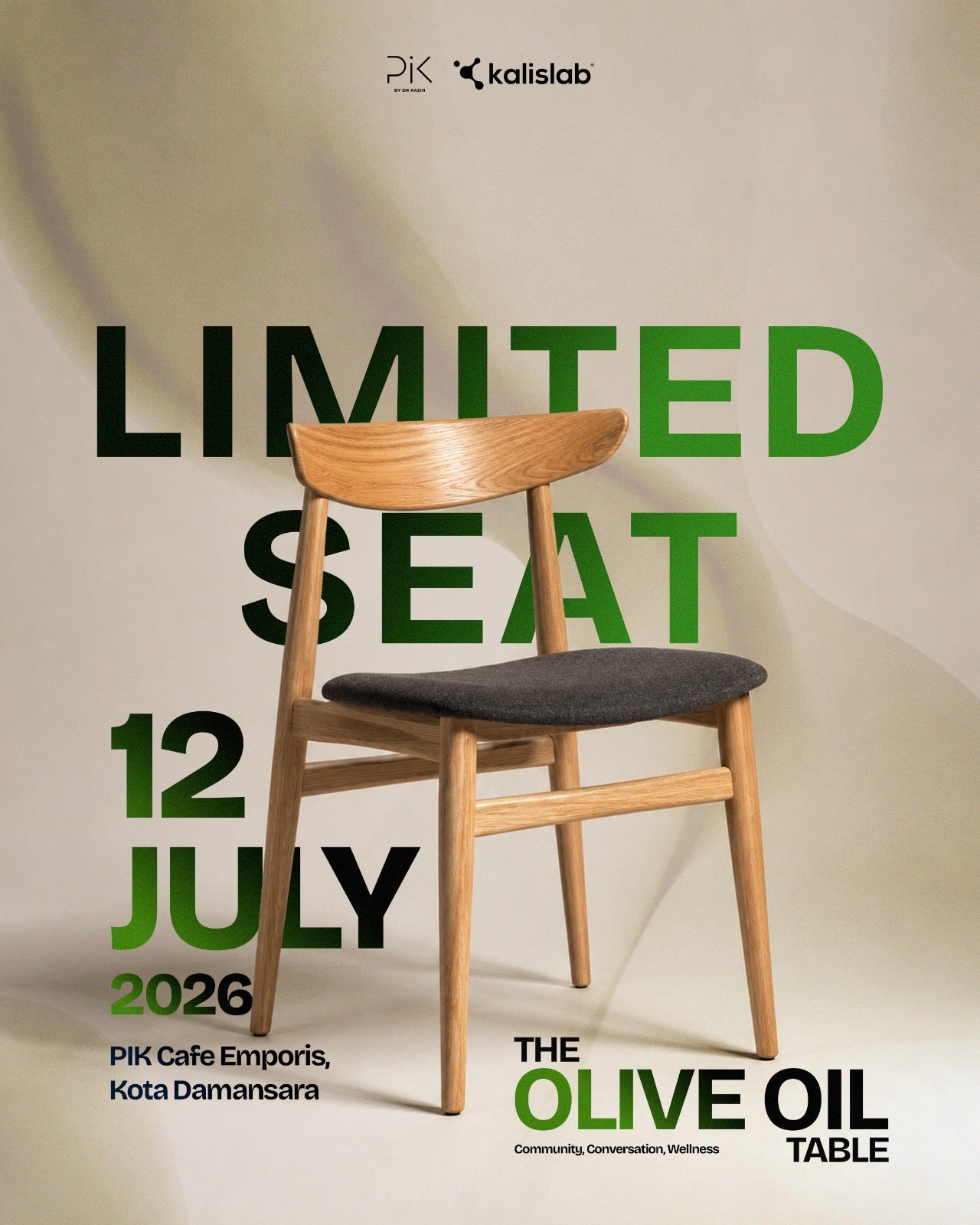 THE OLIVE OIL TABLE EVENT TICKET
