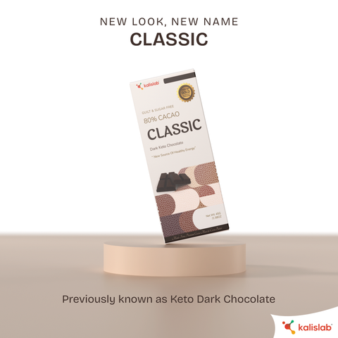 Kalislab Classic - Dark Cacao Keto Chocolate