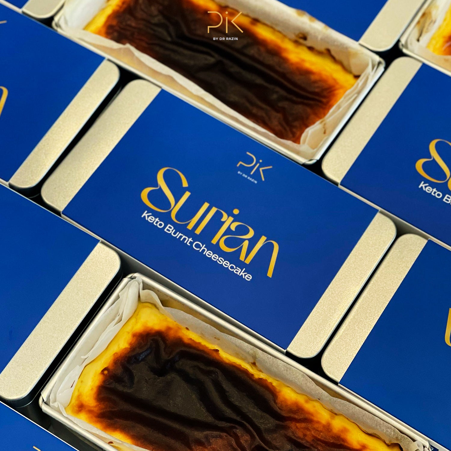 Surian Keto Burnt Cheesecake (550-580g)