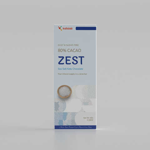 Kalislab Zest - Sea Salt Keto Chocolate