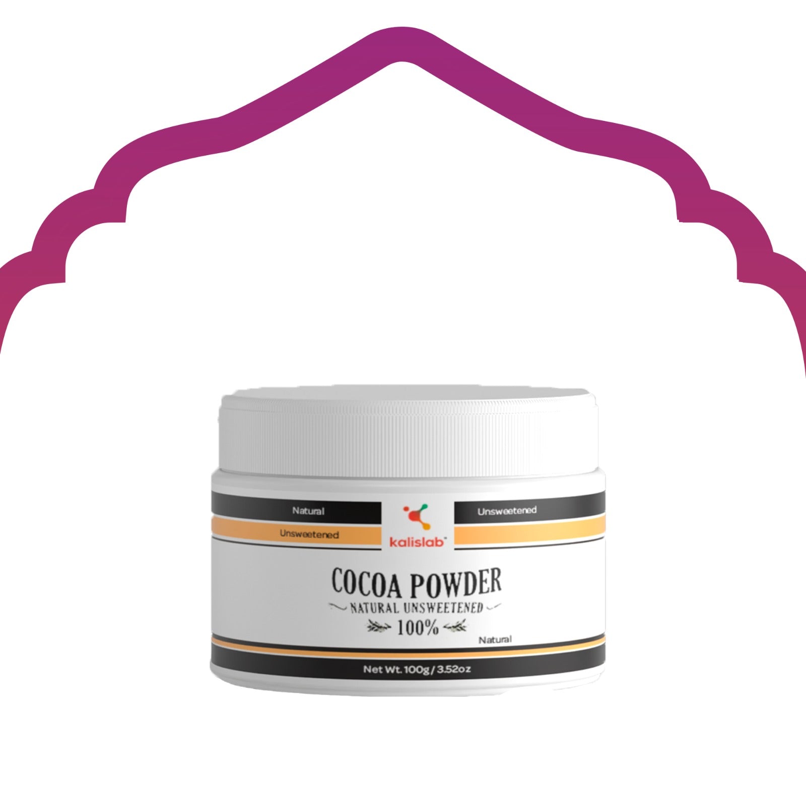 Kalislab Original Premium Cocoa Powder Natural Unsweetened (100g)