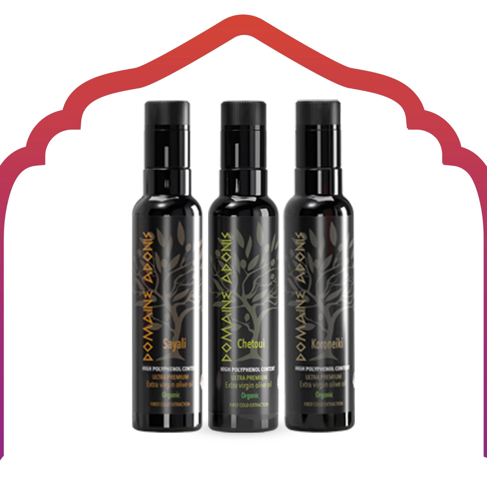 Domaine Adonis High Polyphenol Ultra Premium Organic Extra Virgin Olive Oil (250ml)