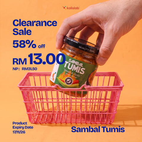 Kalislab Keto Sambal Tumis (180g)