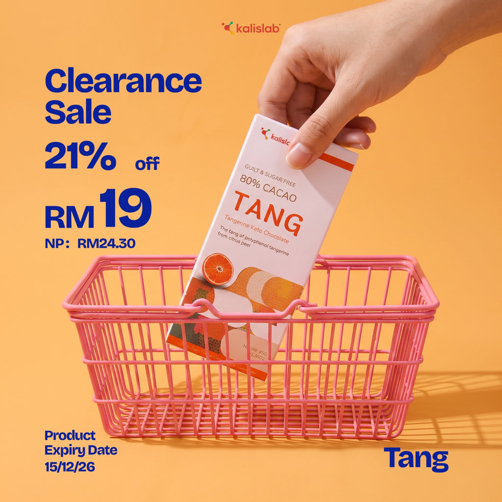 Kalislab Keto Chocolate TANG - Tangerine (45g)