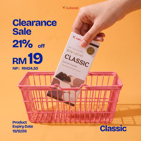 Kalislab Classic - Dark Cacao Keto Chocolate