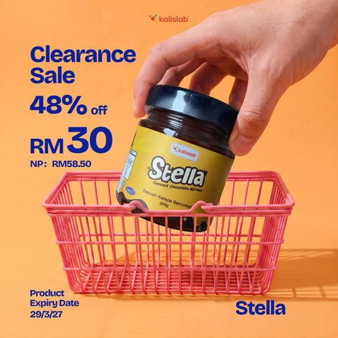 Kalislab Stella Coconut Ghee Chocolate Spread (200g)