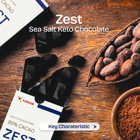 Kalislab Zest - Sea Salt Keto Chocolate