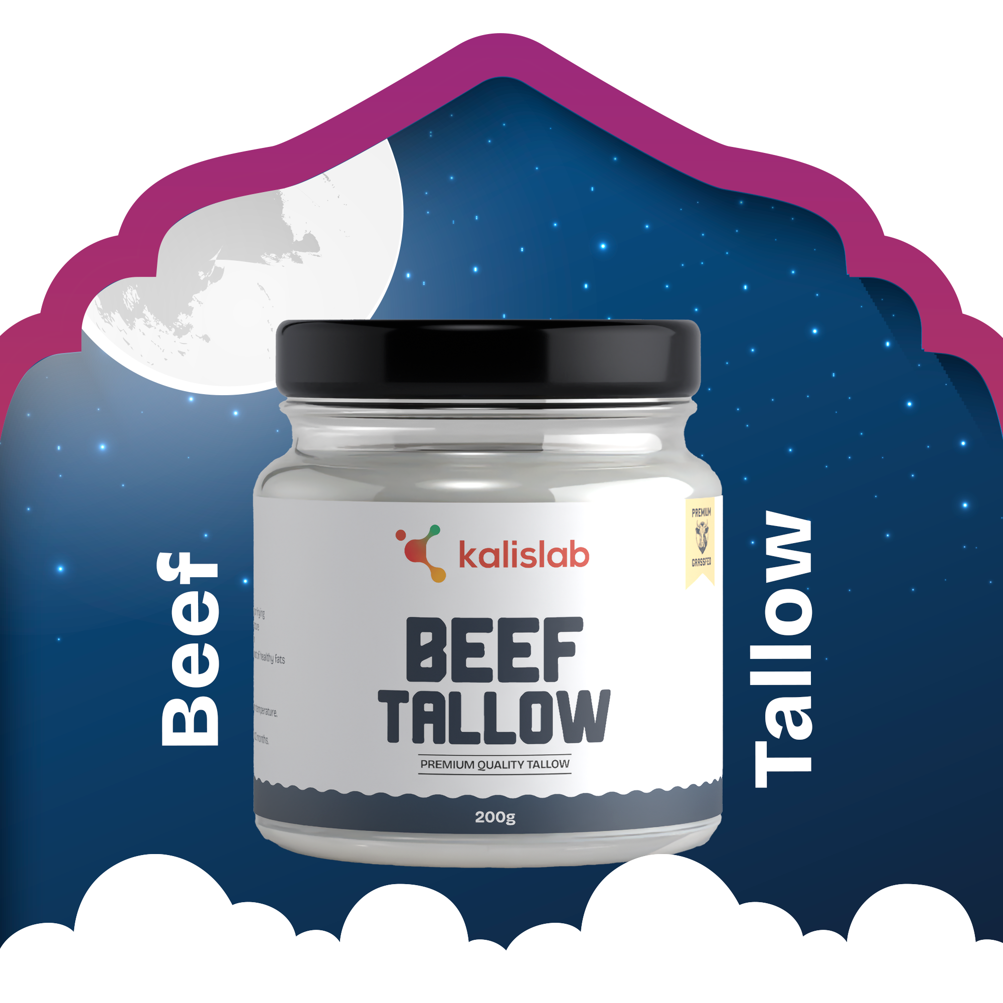 Kalislab Beef Tallow (200g)