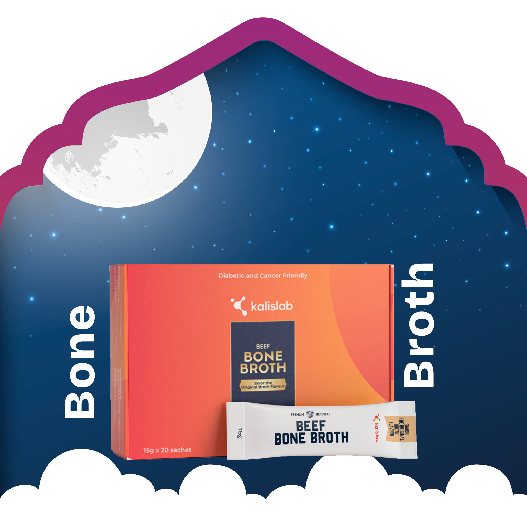 Kalislab Beef Bone Broth (15g/sachet)