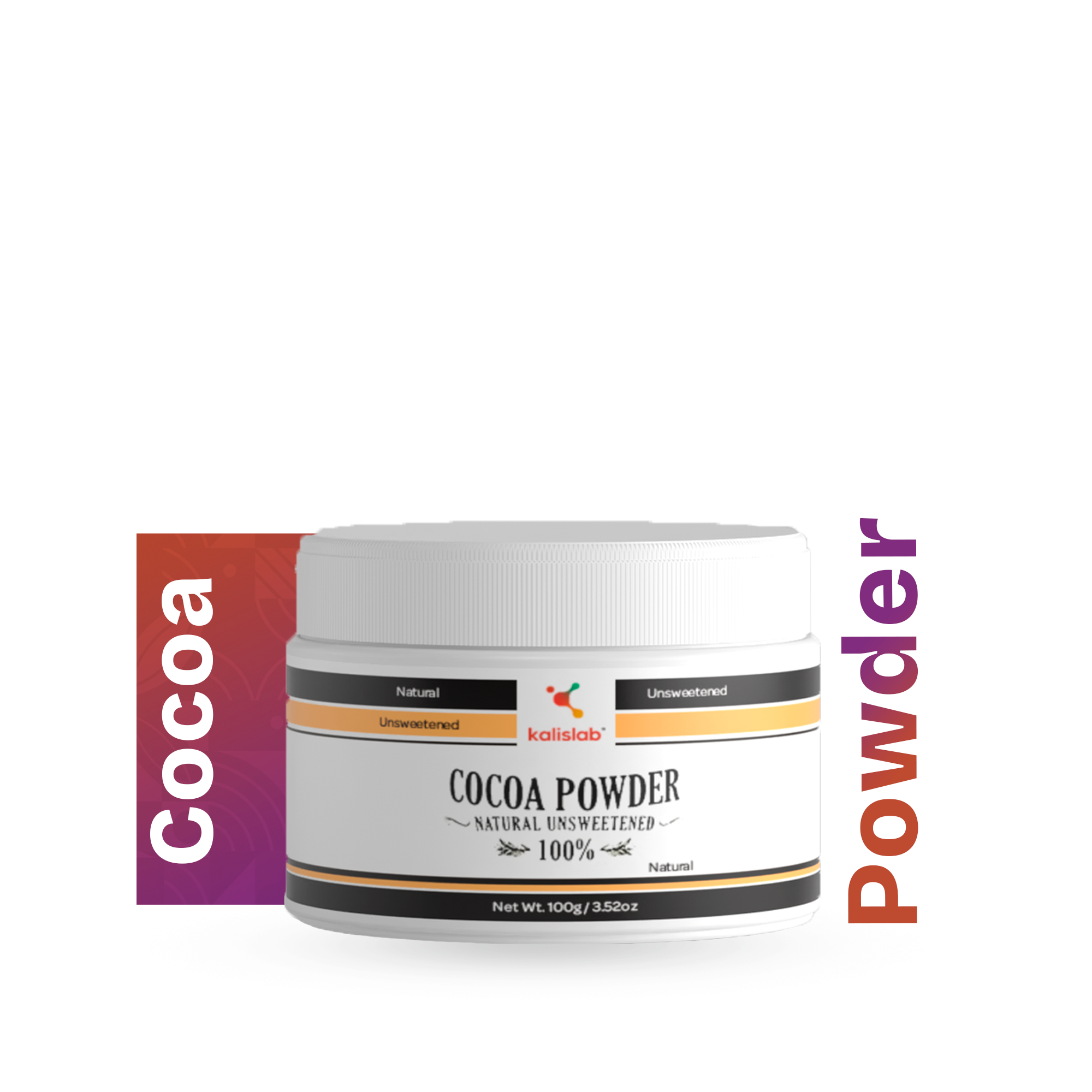 Kalislab Original Premium Cocoa Powder Natural Unsweetened (100g)
