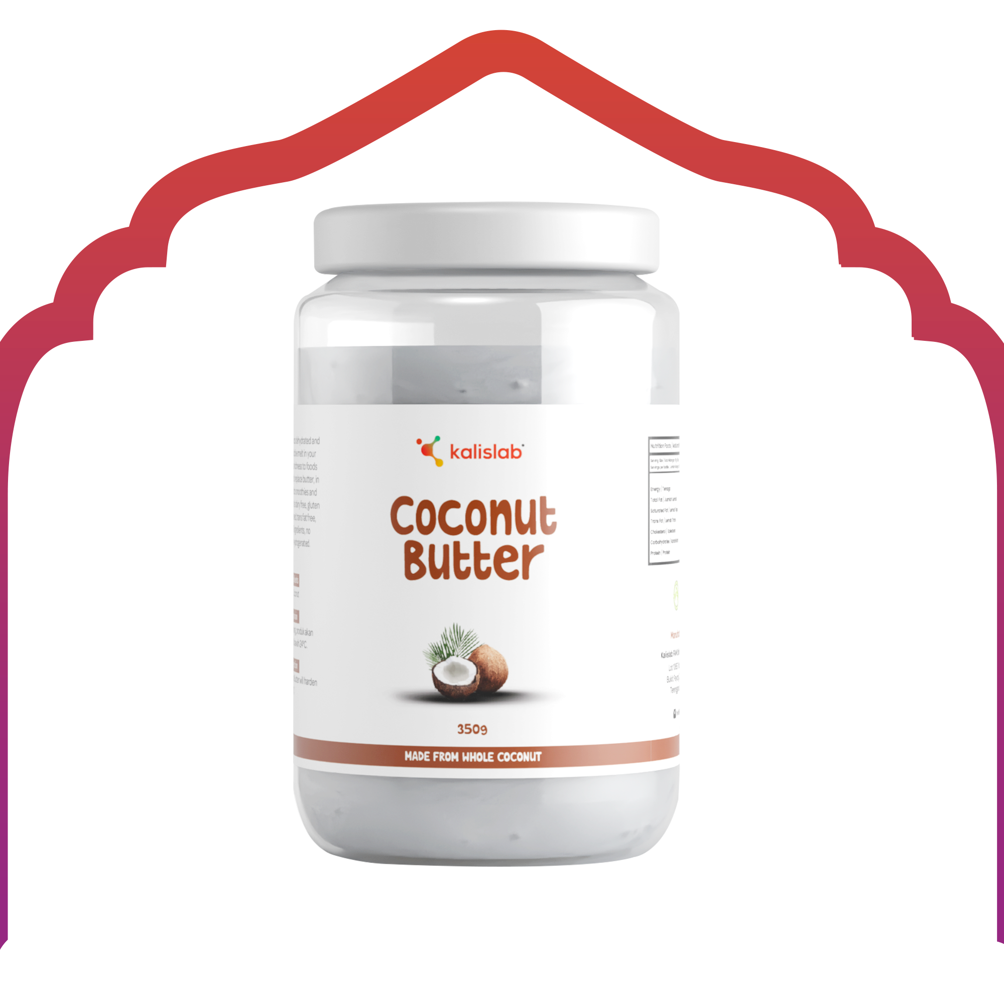 Kalislab Organic Coconut Butter (350g)