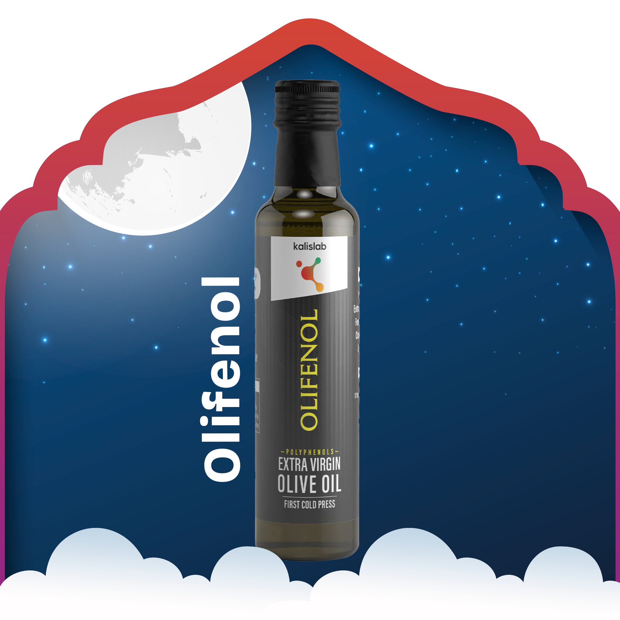 Kalislab Olifenol Polyphenol Extra Virgin Olive Oil (250ml)