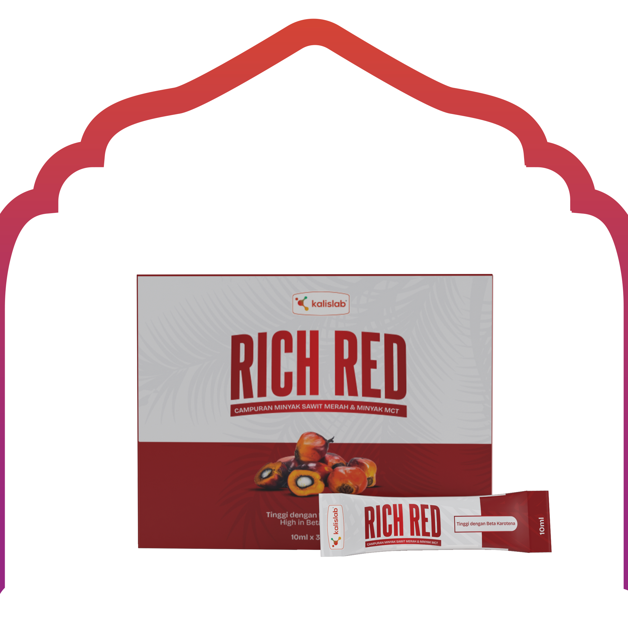 Kalislab Rich Red Oil (30 sachets x 10ml)
