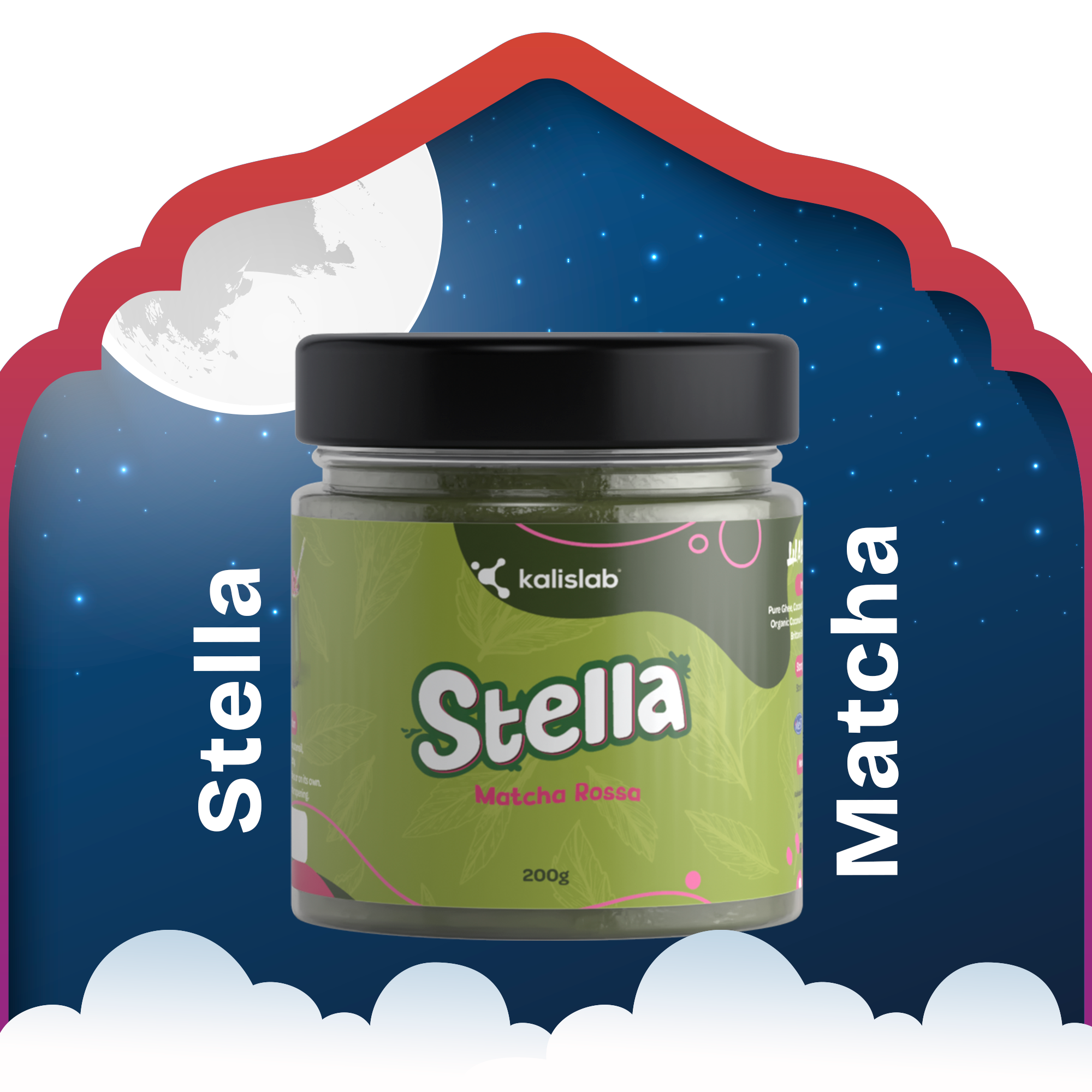 Kalislab Stella Matcha Rossa Spread (200g)